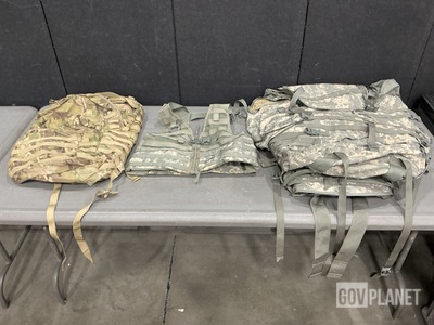 (30) Rucksack Packs, (30) Fighting Load Carriers & Assorted Items