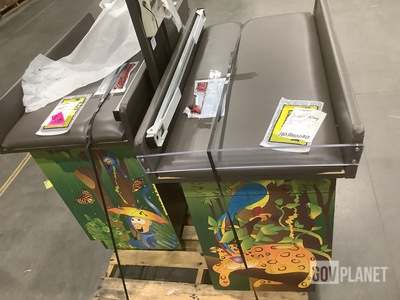 (2) Clinton Pediatric Examination Tables