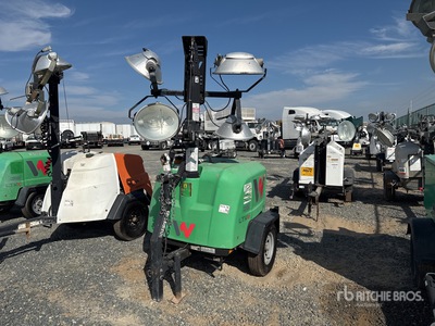 2017 Wacker Neuson 6 kW を見 Light Tower