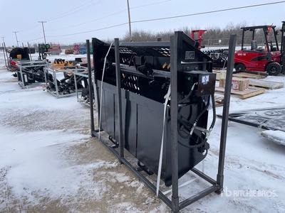 2026 GIYI GY-RR78 71 in Skid Steer Rock Rake (Unused)