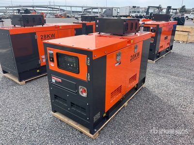 World Class 20KW Skid-Mounted Generator Set (Unused)