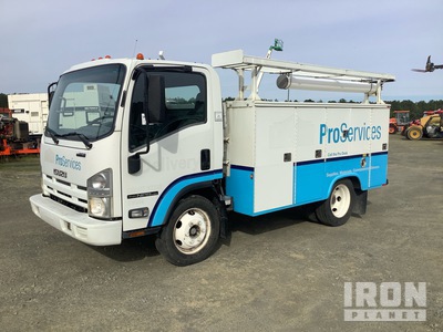 2014 Isuzu NPR-HD 4x2 Utility Truck