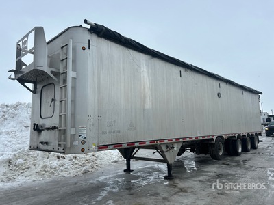 2019 MAC 53 ft Quad/A Remorque à fond mobile