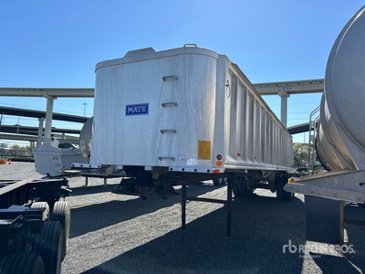 2013 Mate 40 ft T/A Aluminum End Dump Trailer