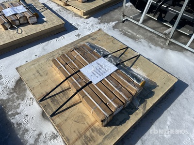 Quantity of (5) 80* 760mm Excavator Bucket Pins Parti varie