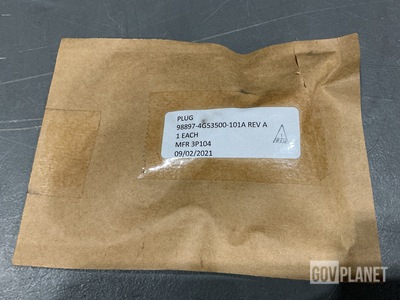 Lockheed Martin 4G53500-101A Manifold Return Passage Plug