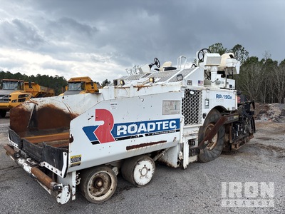 2018 Roadtec RP190E Wheel Asphalt Paver