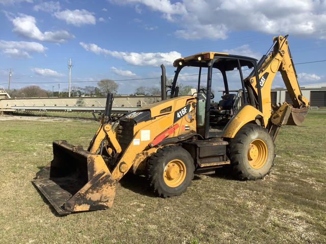 2015 Cat 416F 4x4 Backhoe Loader
