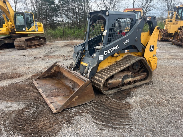 2017 John Deere 317G Compact Track Loader