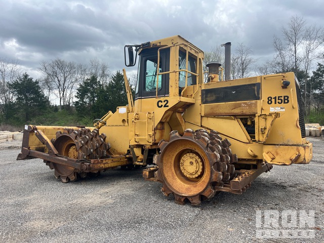 1987 Cat 815B Soil Compactor in Huntsville, Alabama, United States ...
