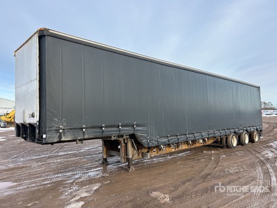 2006 Transcraft DTL 51 ft Tri/A Step Deck Zijtrailer met gordijn