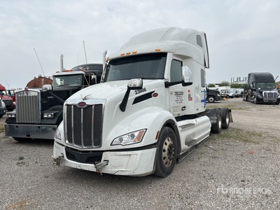 2024 Peterbilt 579 6x4 T/A Sleeper Truck Tractor (Inoperable)