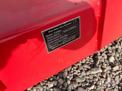 2026 GIYI GYx-DM43 43 in Disc Skid Steer Mulcher (Unused)