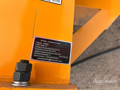 2026 GIYI GY-AD680 Skid Steer Post Driver (Unused)