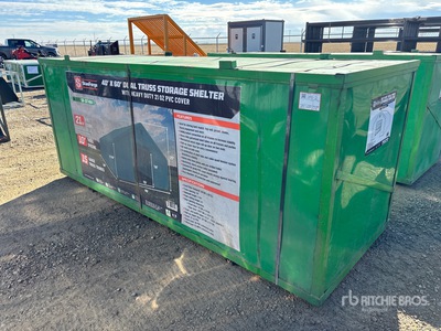 StanForge DT4061 40 ft x 60 ft Dual Truss Storage Building (Unused)