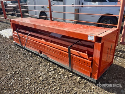 TMG RS10 10 ft x 7 ft Adjustable Rock Criba de agregados (Unused)