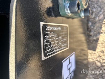 2026 GIYI GY-VR72 72 in Rodillo vibrador para minicargadora (Unused)