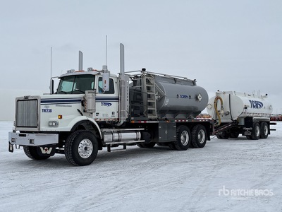 2015 Western Star 4900SA 11255 L 10000 psi 6x4 Autocarro per pompaggio
