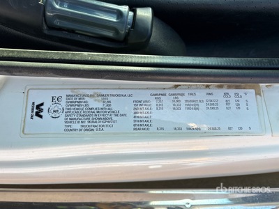 2016 Marcep on 2016 Western Star 4900SA 8x6 Semi Camion excavateur par aspiration