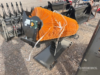 2026 GIYI GY-SE61 61 in Skid Steer Broom (Unused)