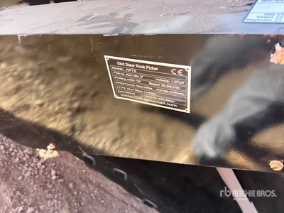 2026 GIYI GY-RP72 72 in Skid Steer Rock Picker (Unused)