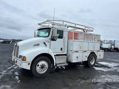 2004 Kenworth T300 4x2 Utiliteits vrachtwagen