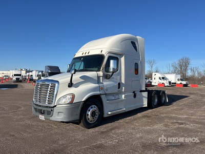 2017 Freightliner Cascadia 125 6x4 T/A Sleeper Truck Tractor