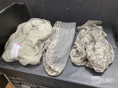 (17) Sleeping Bags, (25) Bivy Covers & Assorted Items