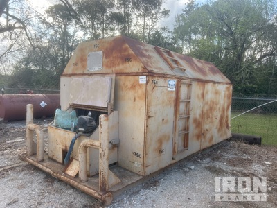 3235 L Skid-Mounted Electric Water Tank