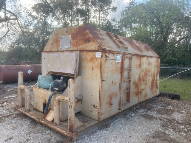 3135 gal Skid-Mounted Electric Water Tank
