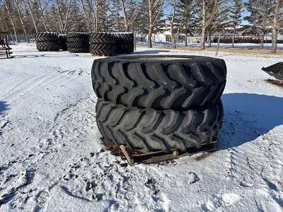 Quantity of (2) Goodyear 520/85R38 Tires - Fits Case IH 7120