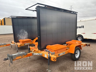 2018 Solar Tech Silent Messenger Solar Message Board