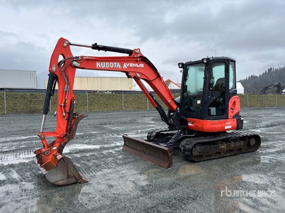 2015 Kubota U55-4 Excavadora de Cadenas