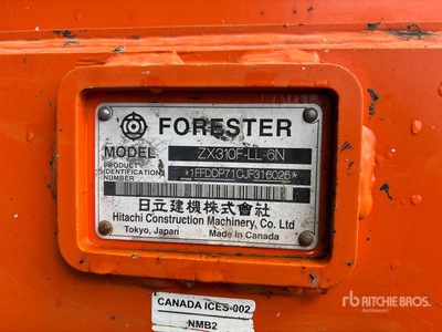 2019 Hitachi ZX310F-LL-6N Processeur