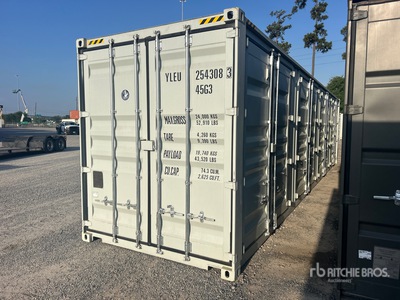 2026 40 ft High Cube Multi-Door Contenedor de almacenamiento