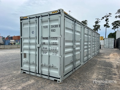 2026 40 ft High Cube Multi-Door Storage Container