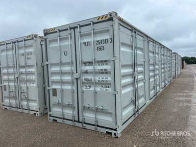 2026 40 ft High Cube Multi-Door Storage Container