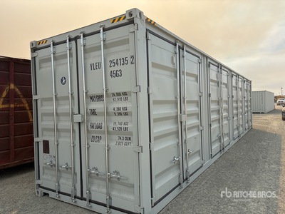 2026 40 ft High Cube 40 ft High Cube Multi-Door Contenedor de almacenamiento