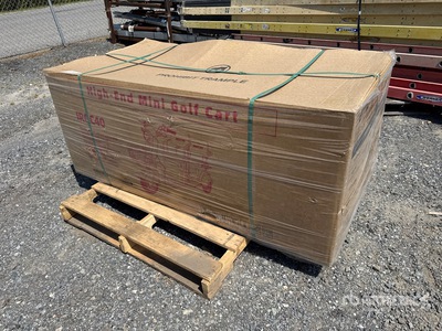 2026 IRGC40-BLUE 3 TT E-Trike Mini Scooter (Unused)