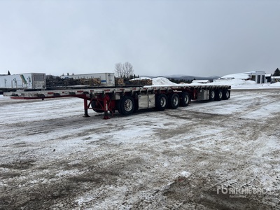 2022 Lode King PFL28 Quad/A B-Train Lead Pritsche Anhänger