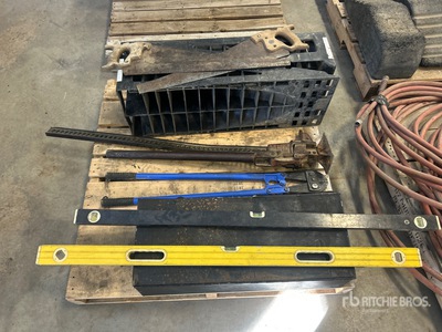 Ramp, High Lift Jack, Bolt Cutter, Level Bar & Tool Box