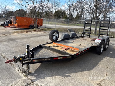 2019 MMDI 614SLTD 14 ft T/A Equipment Trailer