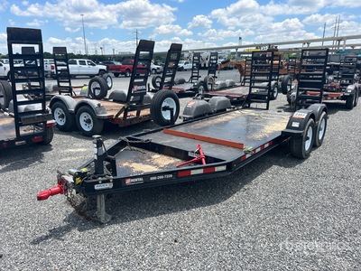 2019 MMDI 614SLTD 14 ft T/A Equipment Trailer