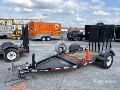 2020 MMDI 58RV10 8 ft S/A Equipment Trailer