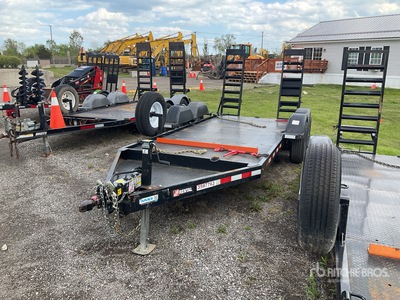 2023 MMDI 614SLTD 14 ft T/A Equipment Trailer