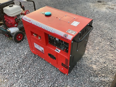 2025 Shin Kobe DW8500S 220 A Mobile Engine Driven Welder (Unused)