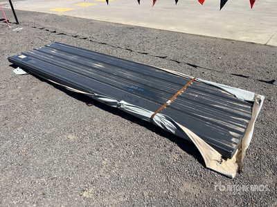 Quantity of (100) SKLP SKH100 3660 mm x 950 mm Galvalume Corrugated Steel Panels (Unused)