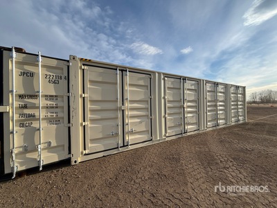 2026 40 Ft High Cube Multi-Door Storage Container (Unused)