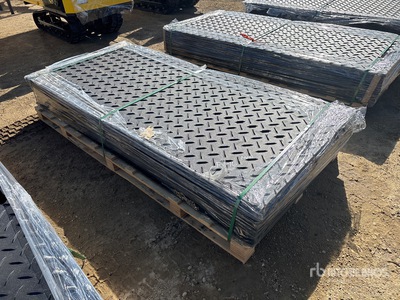 Quantity of (15) 2026 IRGPM 8 ft x 3 ft 6 in Ground Protection Mats (Unused)