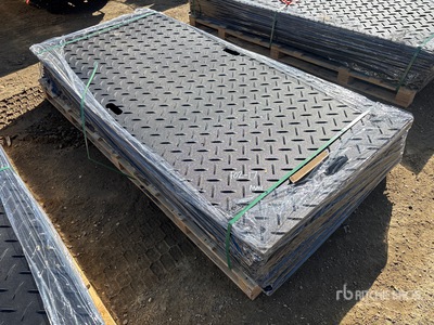 Quantity of (15) 2026 IRGPM 8 ft x 3 ft 6 in Ground Protection Mats (Unused)
